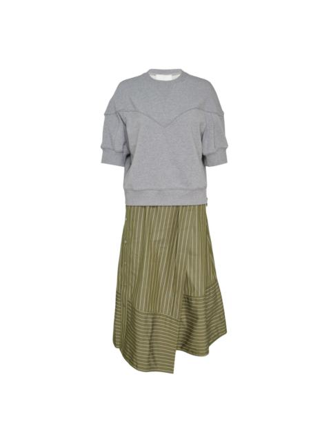 3.1 Phillip Lim French Terry Stripe Dress