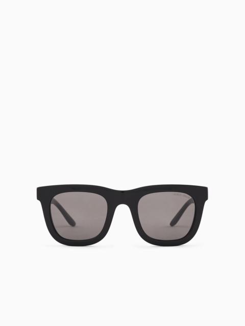 GIORGIO ARMANI Men’s rectangular sunglasses