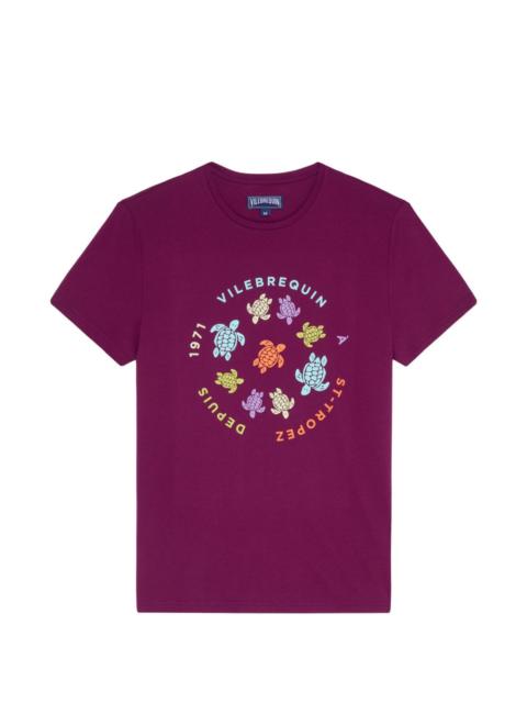 Vilebrequin round-neck turtle-print T-shirt