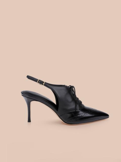 L'AGENCE Shreya Leather Slingback Pump