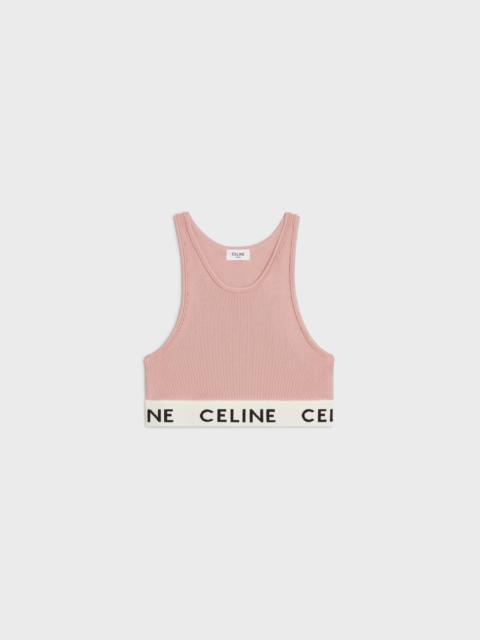 CELINE CELINE MESH SPORTS BRA