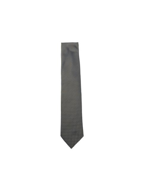 ZEGNA geometric-pattern silk tie