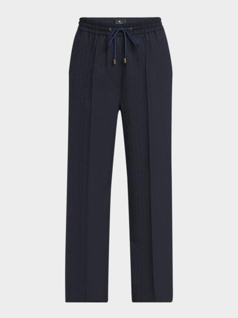 Etro Wool Jogger Elastic Waist