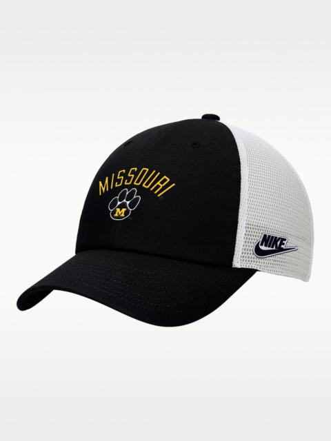 Nike Nike College (Missouri) Unstructured Trucker Cap