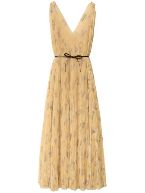 FABIANA FILIPPI tie-fastening midi dress