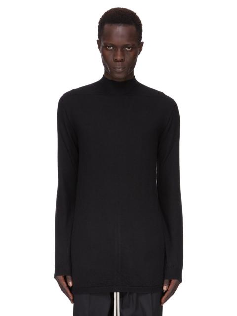 Rick Owens Black Concordians Level Lupetto Sweater