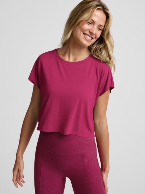 BEYOND YOGA Studio Luxe Cropped Tee