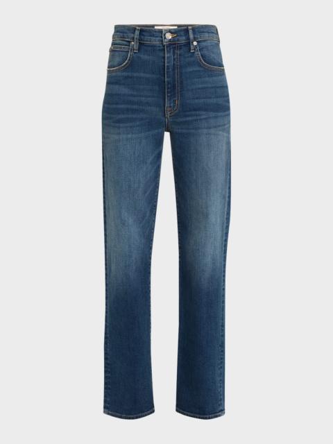 SLVRLAKE London High-Rise Straight Jeans