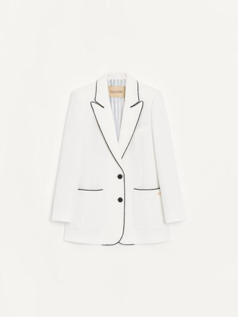 Valentino CANESTRELLO COTTON TWEED JACKET