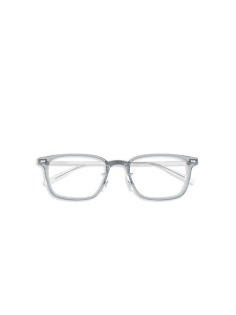 Montblanc rectangle-frame glasses