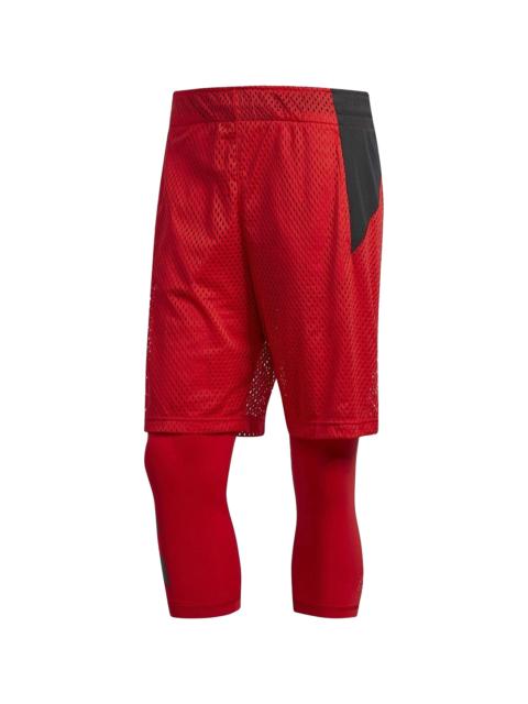 adidas Accelerate 2/1 Shorts "Red" CE6967
