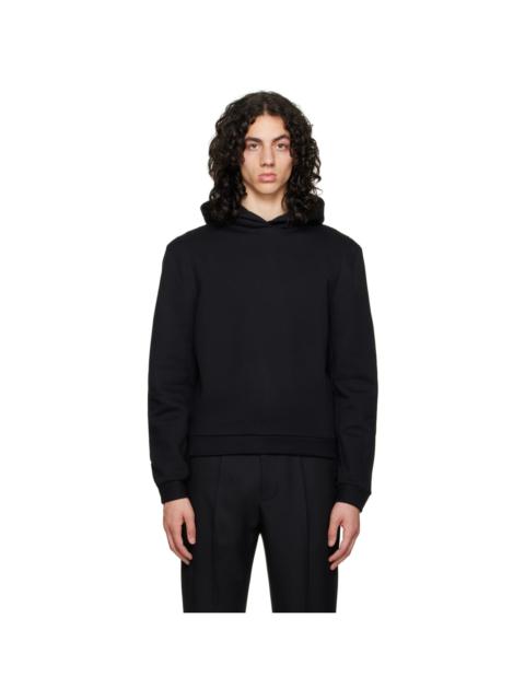 RANDOM IDENTITIES Black Embroidered Hoodie