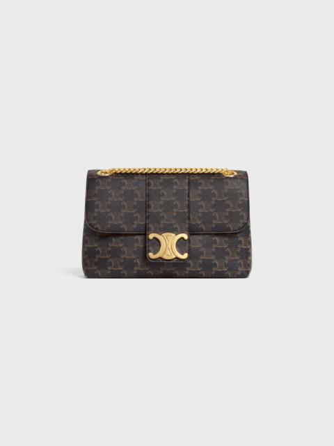 CELINE Medium Celine Victoire Bag in Triomphe Canvas