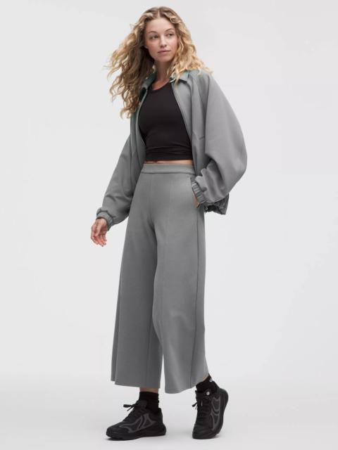 lululemon Daydrift Mid-Rise Cropped Wide-Leg Trouser Short *Twill