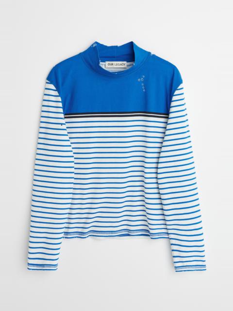 Our Legacy Artist Polo Trashed Carnot Stripe
