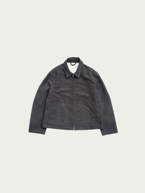 JAMES COWARD Site Jacket - Grey Cotton Moleskin