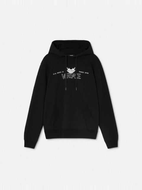 VERSACE Versace Logo Hoodie
