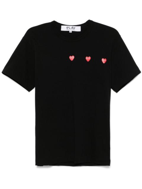 Comme des Garçons PLAY heart-print T-shirt