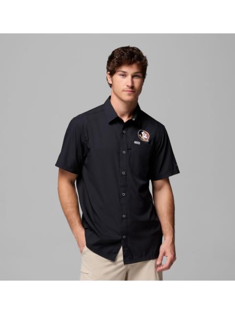 Columbia Men's Collegiate PFG Slack Tide Camp Shirt - Florida State