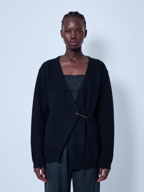 RÓHE Off-Shoulder Wrap Cardigan