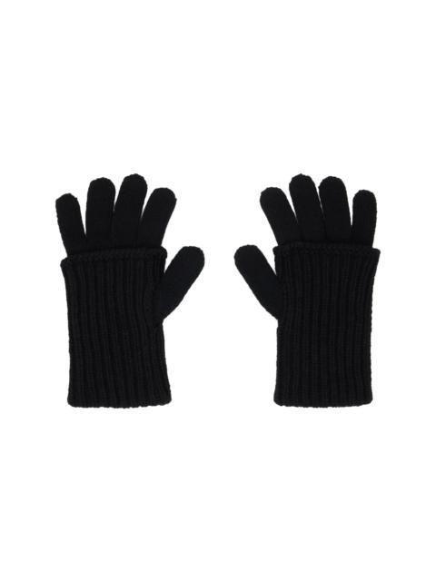 Our Legacy Black Fold Gloves