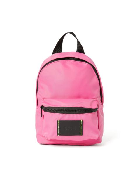 MSGM MSGM signature nylon mini backpack