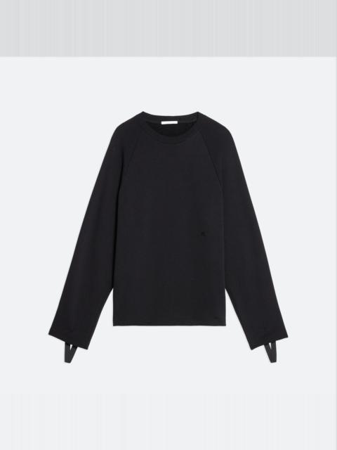 Helmut Lang COTTON FLEECE SWEATSHIRT