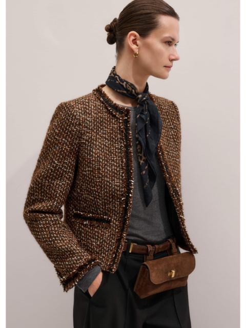 ME+EM Fringed Slim Jacket