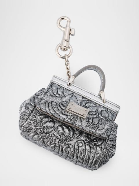 Dolce & Gabbana Brocade AirPods Case Bag Charm