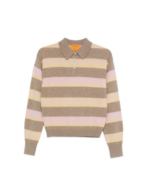 GUEST IN RESIDENCE striped polo shirt
