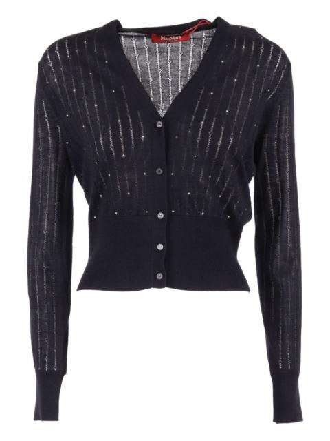 Max Mara Nogara embellished cardigan