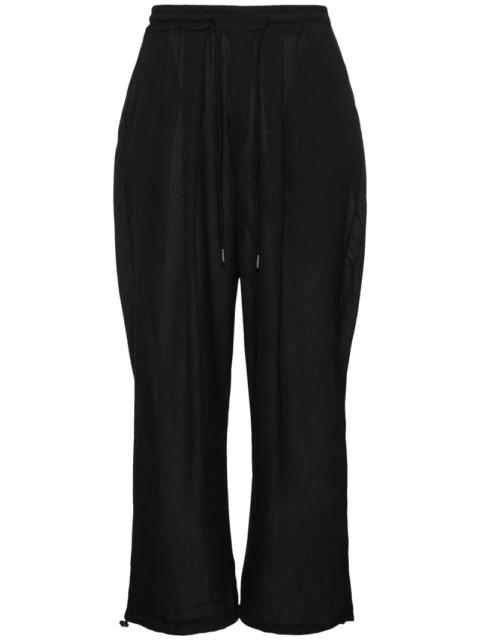 The Frankie Shop Crinckle wide jogging pants
