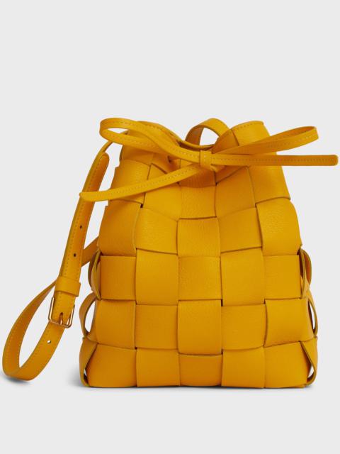 Mansur Gavriel UPCYCLED WOVEN MINI BUCKET BAG