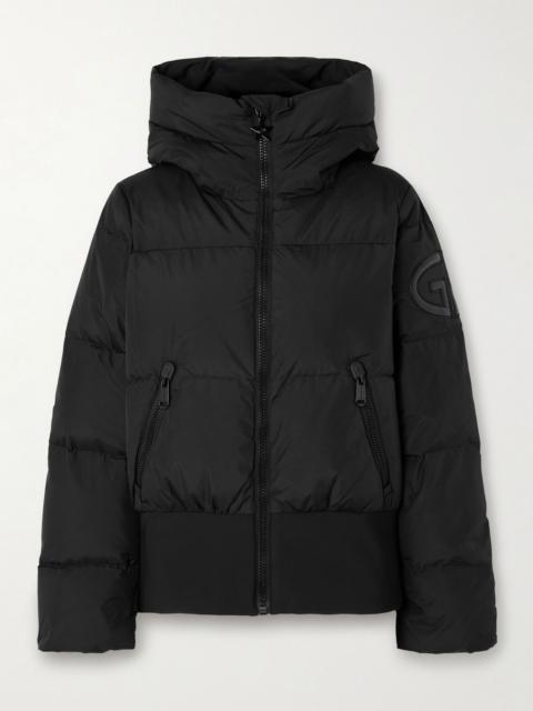 GOLDBERGH Village hooded quilted down ski jacket Black