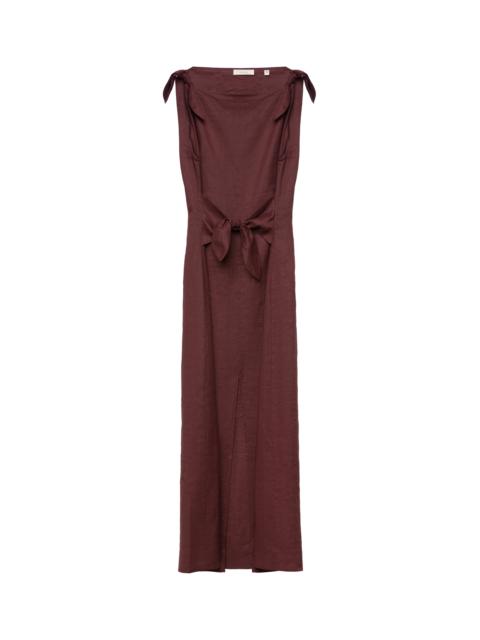 DÔEN AMORETTE RAMIE DRESS