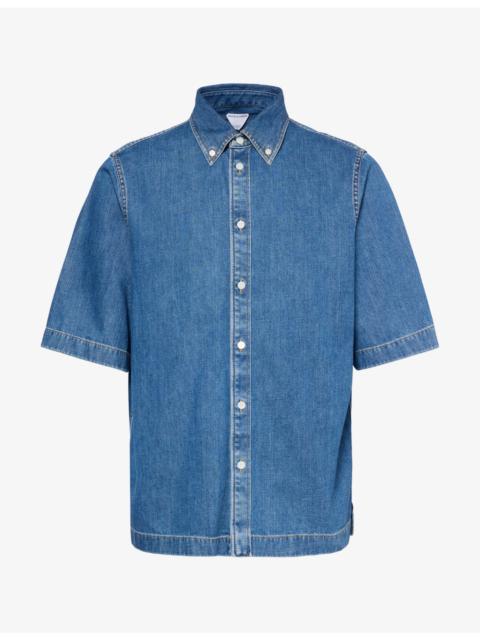 Bottega Veneta Atlantic Denim Overshirt