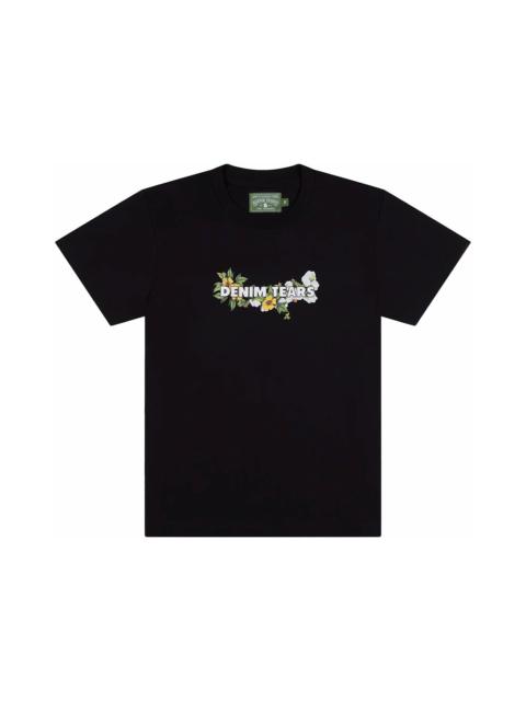 DENIM TEARS Denim Tears Logo Tee Black