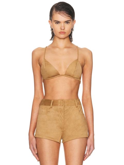 NORMA KAMALI No Tie Bralette Top