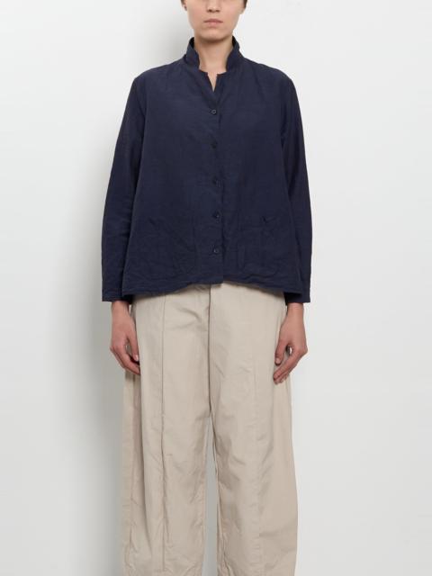 Bergfabel Jenny Cotton Shirt — Navy