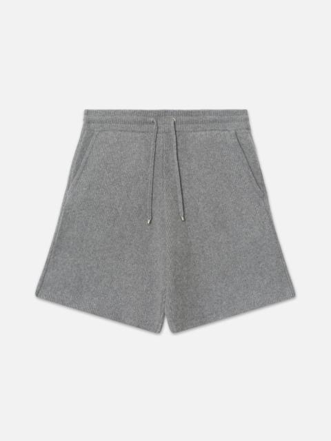 FRAME Ritz Men's Cashmere Short in Warm Gray