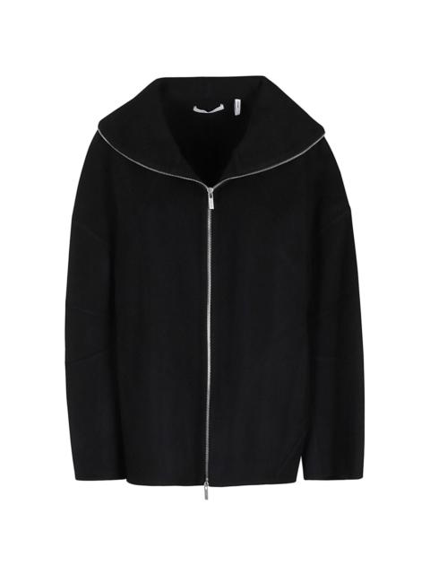 Cocoon zip-up jacket