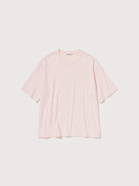 AURALEE BRUSHED ORGANIC COTTON JERSEY TEE