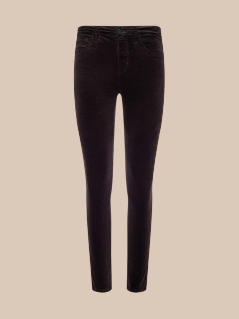 L'AGENCE Marguerite Velvet Skinny Jean