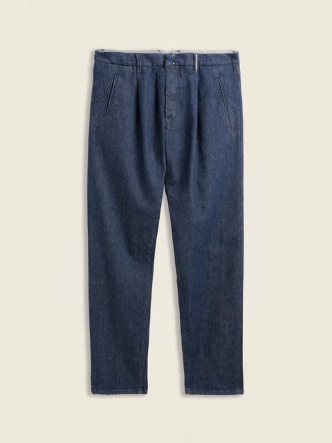 SLOWEAR Tapered fit stretch denim trousers