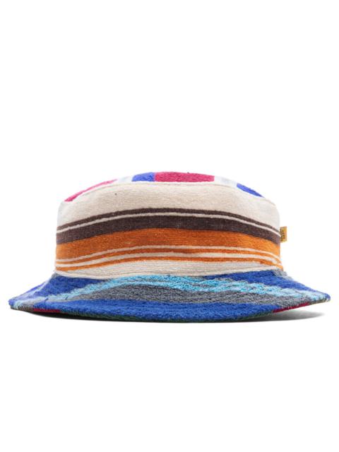 TERRY CLOTH BUCKET HAT - MULTI