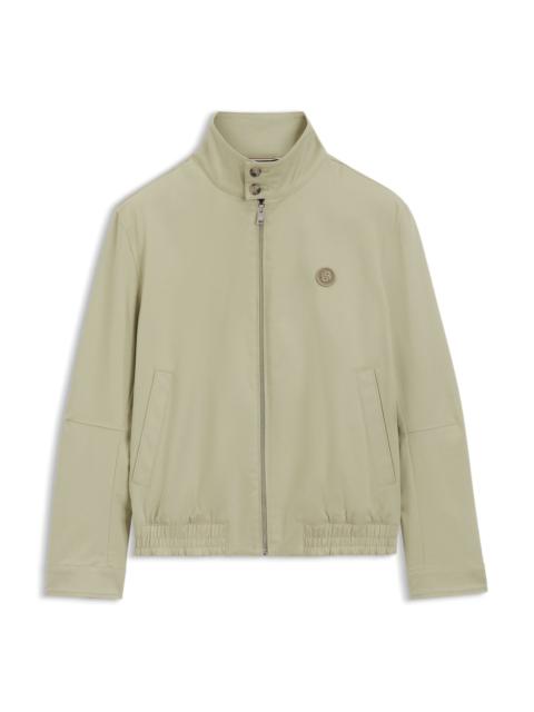 BOSS WATER-REPELLENT JACKET IN MERCERIZED STRETCH COTTON