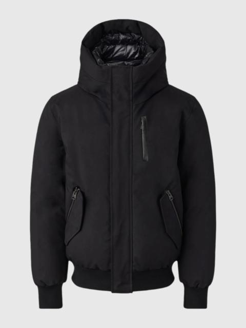 MACKAGE DIXON-NFR 2-In-1 down bomber jacket with hooded bib for men
