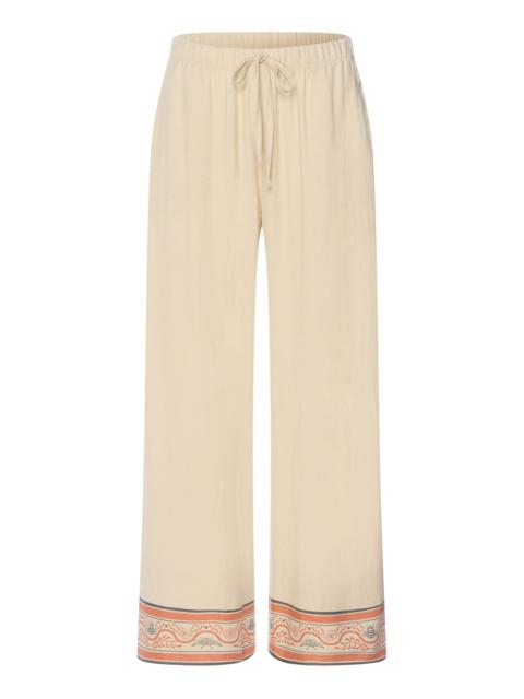 HANRO Urban Casuals Linen Blend Woven Cropped Pant