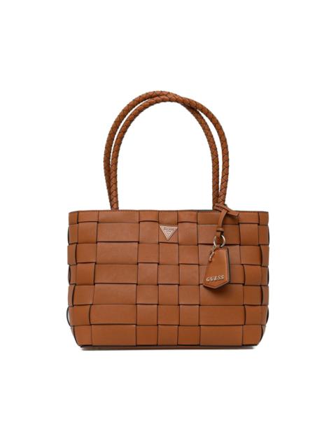 GUESS USA Maylee logo-plaque tote bag