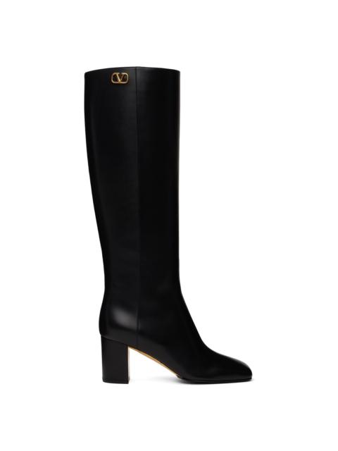 Valentino Black Golden Walk Boots